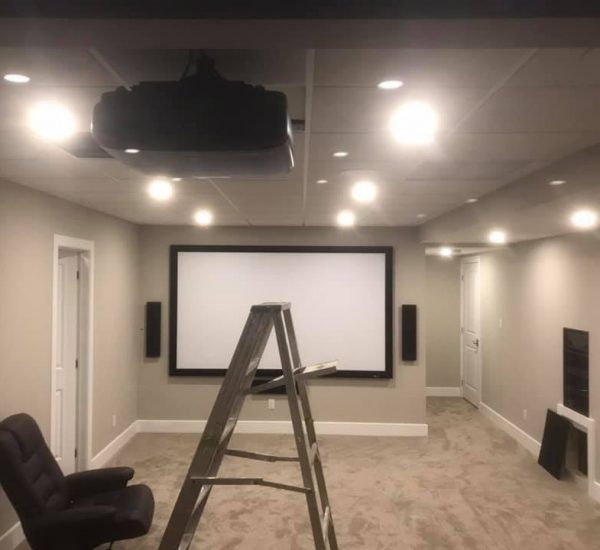 home theatre installation